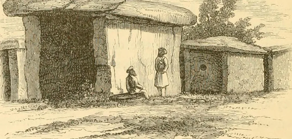 An illustration from Rude stone monuments in all countries; their age and uses, 1872, leaf 493