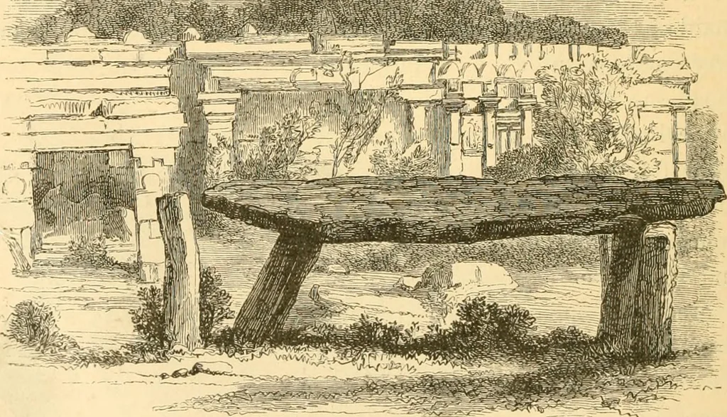 An illustration from Rude stone monuments in all countries; their age and uses, 1872, leaf 509
