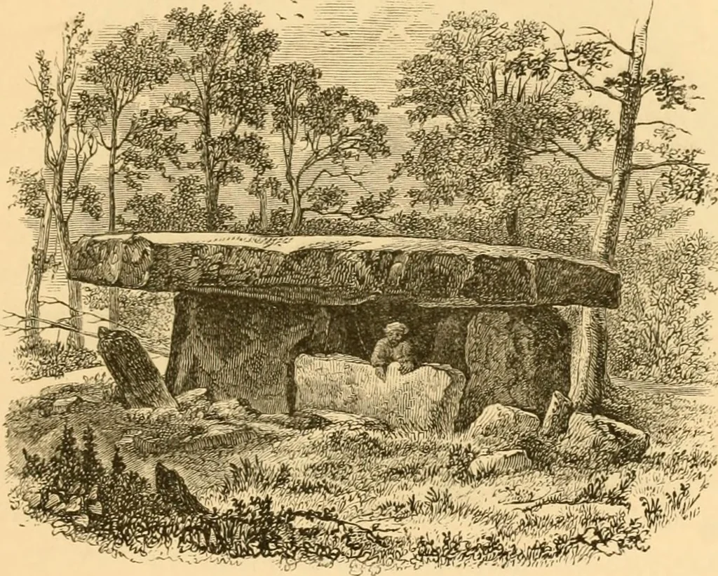An illustration from Rude stone monuments in all countries; their age and uses, 1872, leaf 512