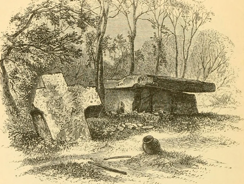 An illustration from Rude stone monuments in all countries; their age and uses, 1872, leaf 513