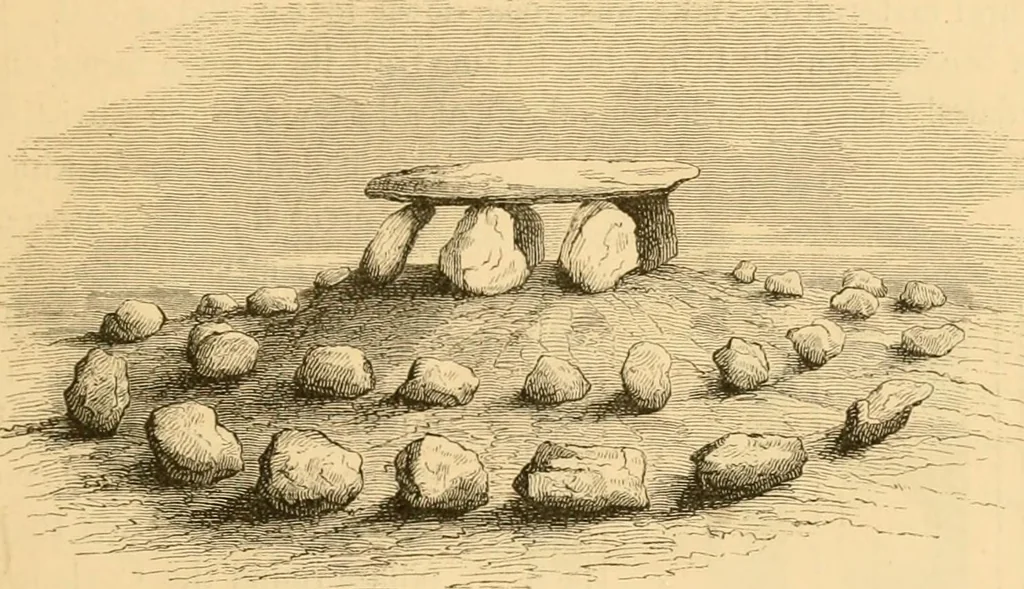 An illustration from Rude stone monuments in all countries; their age and uses, 1872, leaf 516