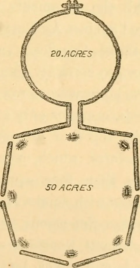 An illustration from Rude stone monuments in all countries; their age and uses, 1872, leaf 536