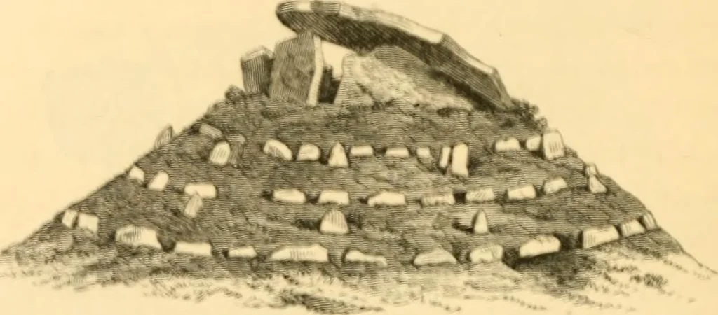 An illustration from Rude stone monuments in all countries; their age and uses, 1872, leaf 71