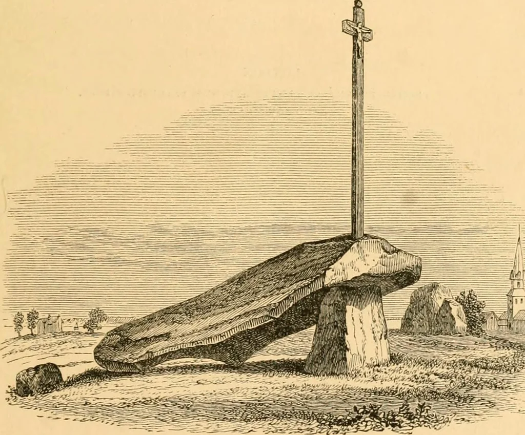 An illustration from Rude stone monuments in all countries; their age and uses, 1872, leaf 8