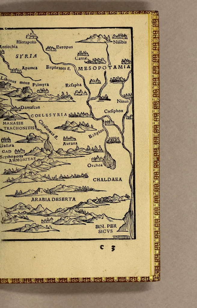 An illustration from Rudimenta cosmographica, 1546, leaf 87