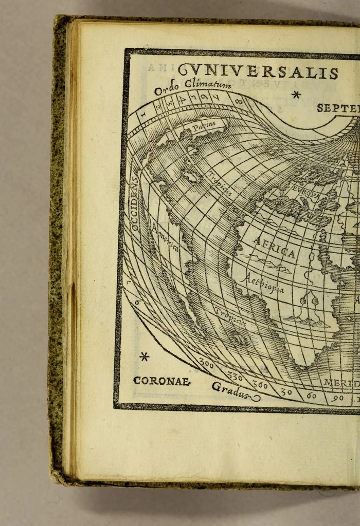 An illustration from Rudimenta cosmographica, 1542, leaf 64