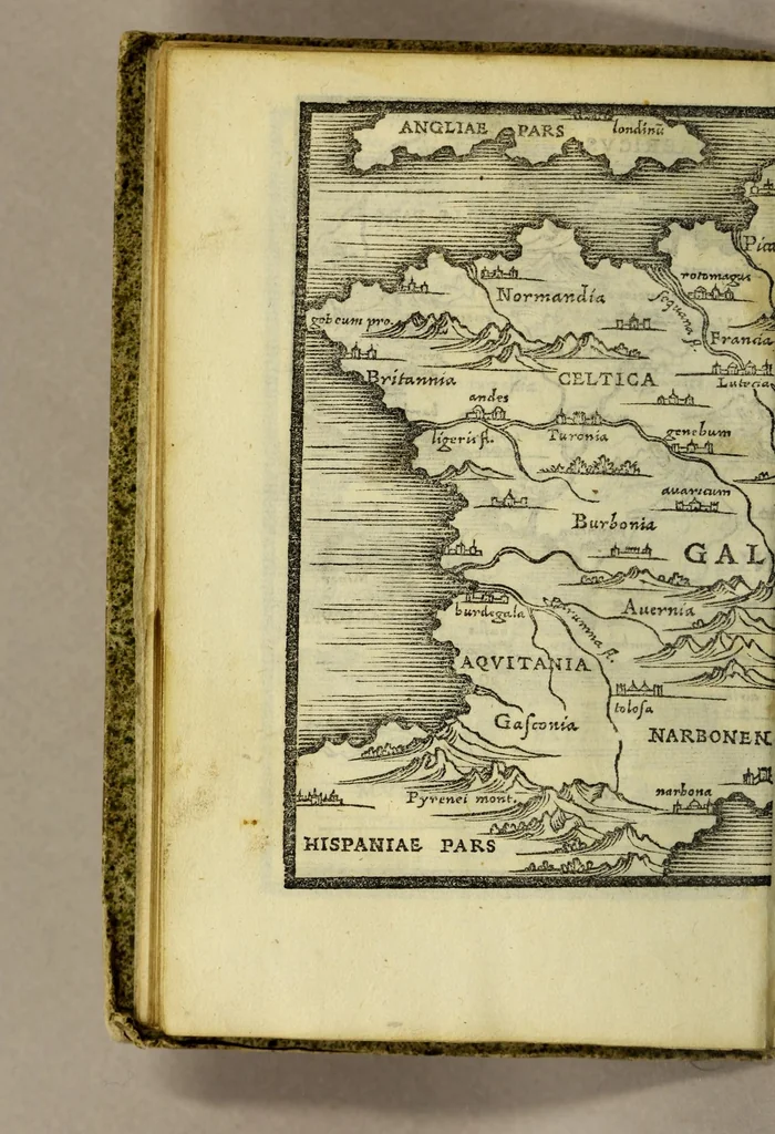 An illustration from Rudimenta cosmographica, 1542, leaf 68