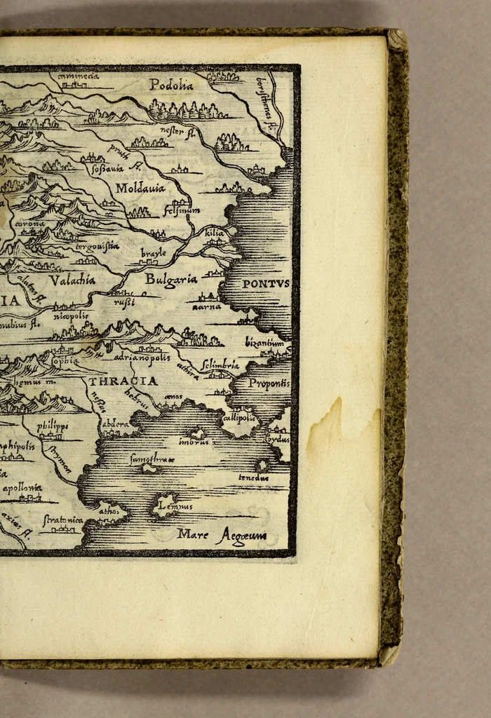 An illustration from Rudimenta cosmographica, 1542, leaf 75