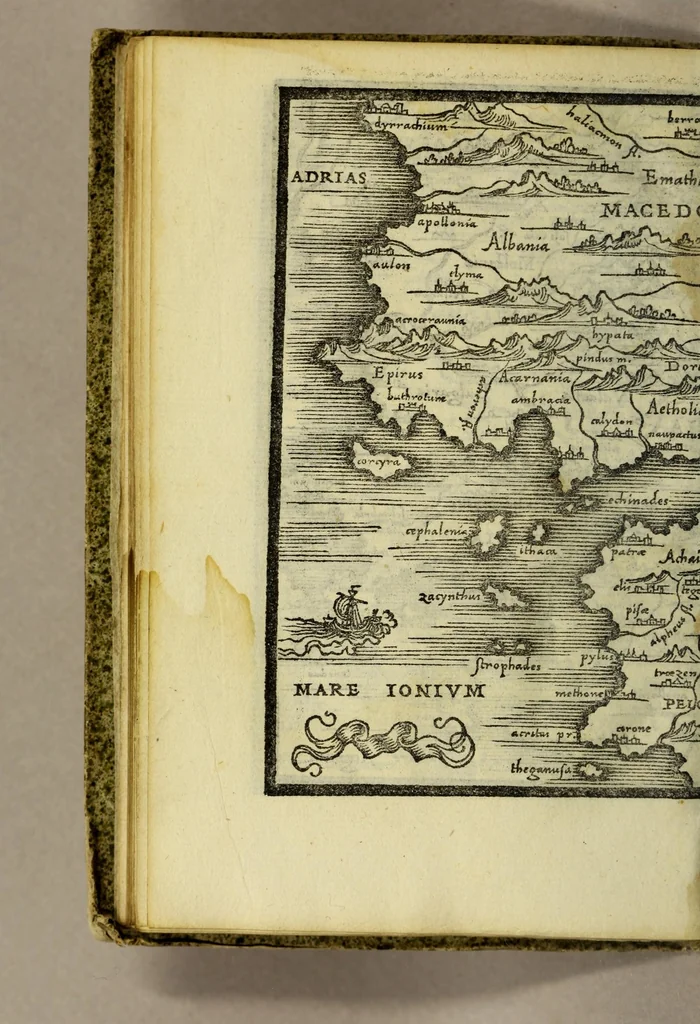 An illustration from Rudimenta cosmographica, 1542, leaf 76