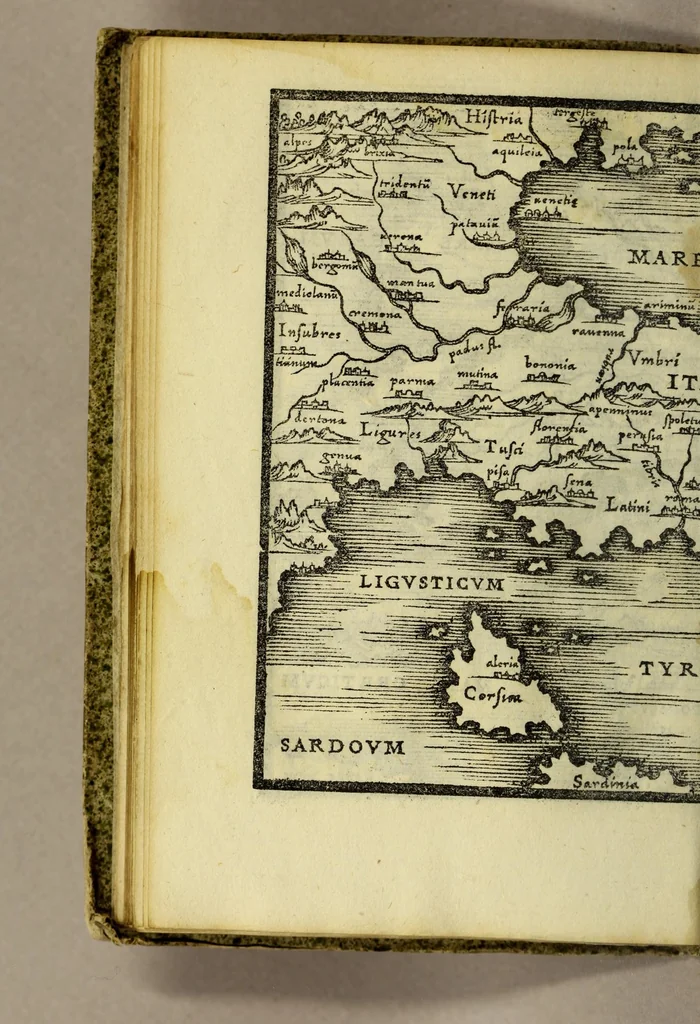 An illustration from Rudimenta cosmographica, 1542, leaf 78