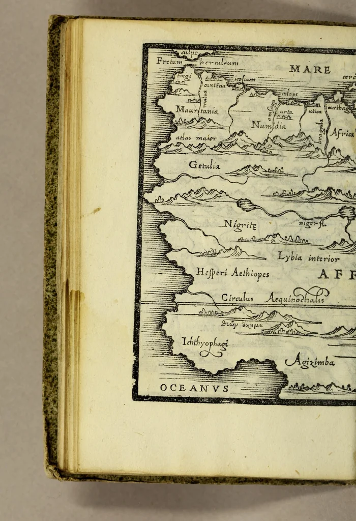 An illustration from Rudimenta cosmographica, 1542, leaf 86