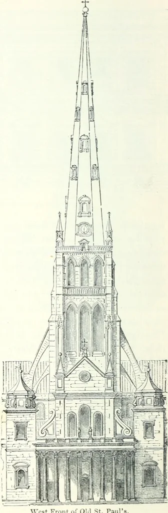 An illustration from Rudimentary architecture: for the use of beginners. The history and description of the styles of architecture of various countries, from the earliest to the present period .., 1874, leaf 165