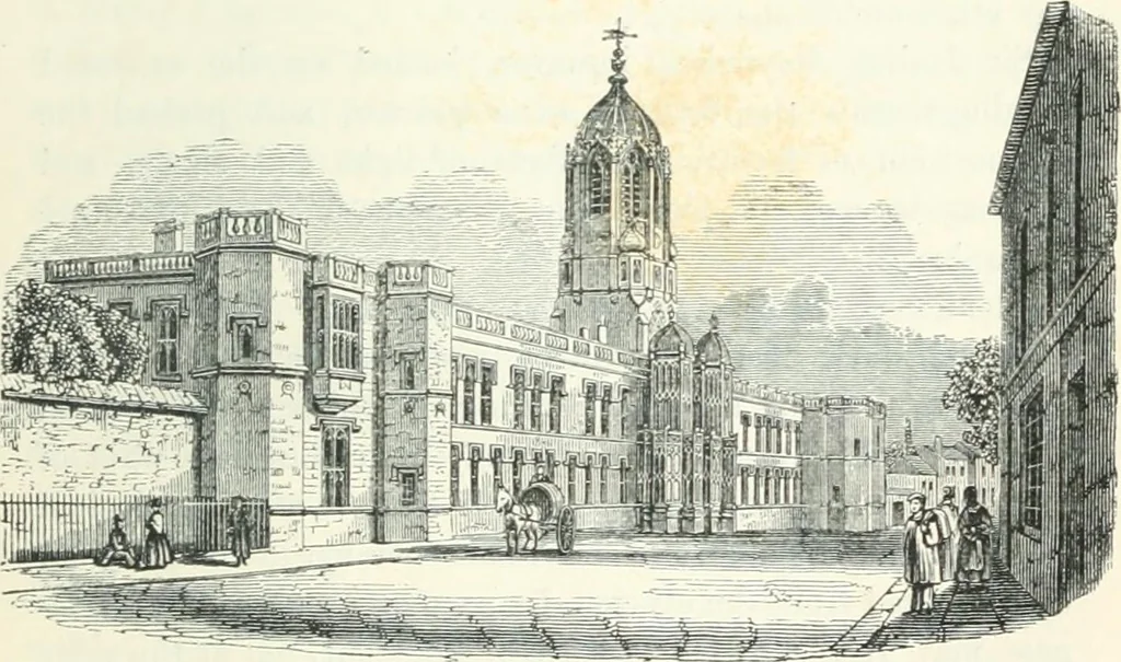 An illustration from Rudimentary architecture: for the use of beginners. The history and description of the styles of architecture of various countries, from the earliest to the present period .., 1874, leaf 174