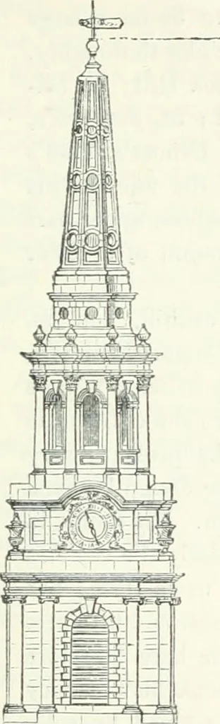 An illustration from Rudimentary architecture: for the use of beginners. The history and description of the styles of architecture of various countries, from the earliest to the present period .., 1874, leaf 202