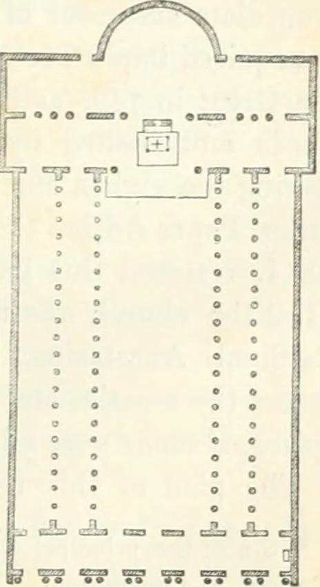 An illustration from Rudimentary architecture: for the use of beginners. The history and description of the styles of architecture of various countries, from the earliest to the present period .., 1874, leaf 32