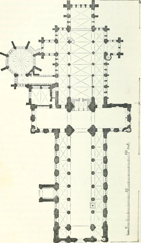 An illustration from Rudimentary architecture: for the use of beginners. The history and description of the styles of architecture of various countries, from the earliest to the present period .., 1874, leaf 89