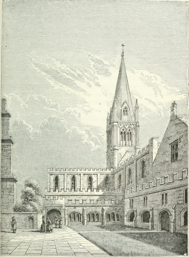 An illustration from Rudimentary architecture: for the use of beginners. The history and description of the styles of architecture of various countries, from the earliest to the present period .., 1874, leaf 98