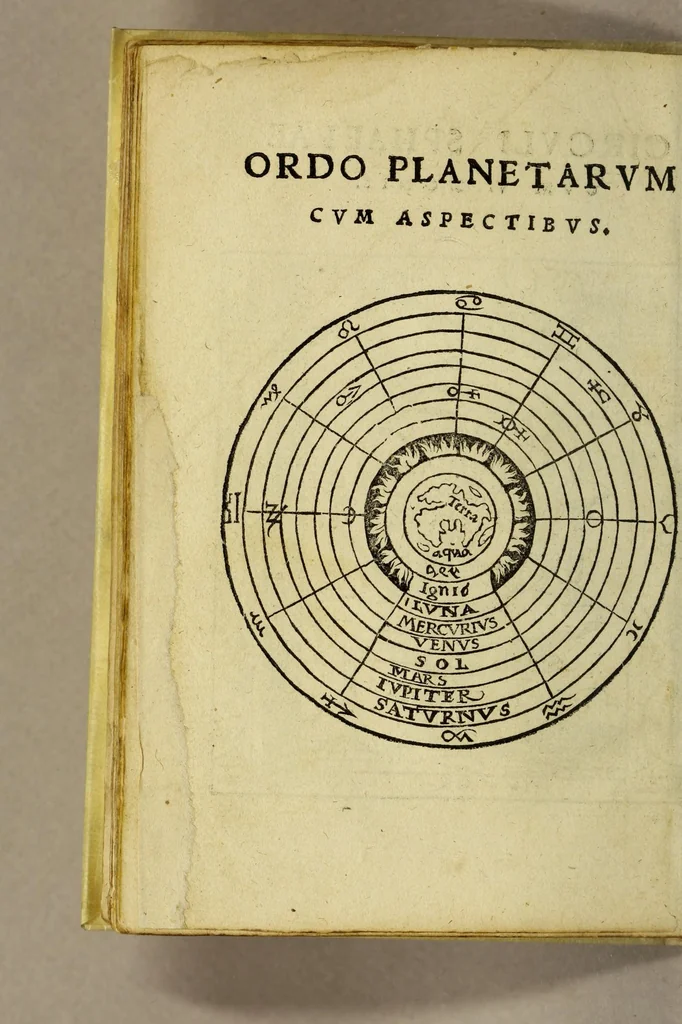 An illustration from Rudimentorum cosmographicorum Ioan. Honteri Coronensis libri III. cum tabellis geographicis elegantissimis. : De uariarum rerum nomenclaturis classes, liber I, 1548, leaf 70