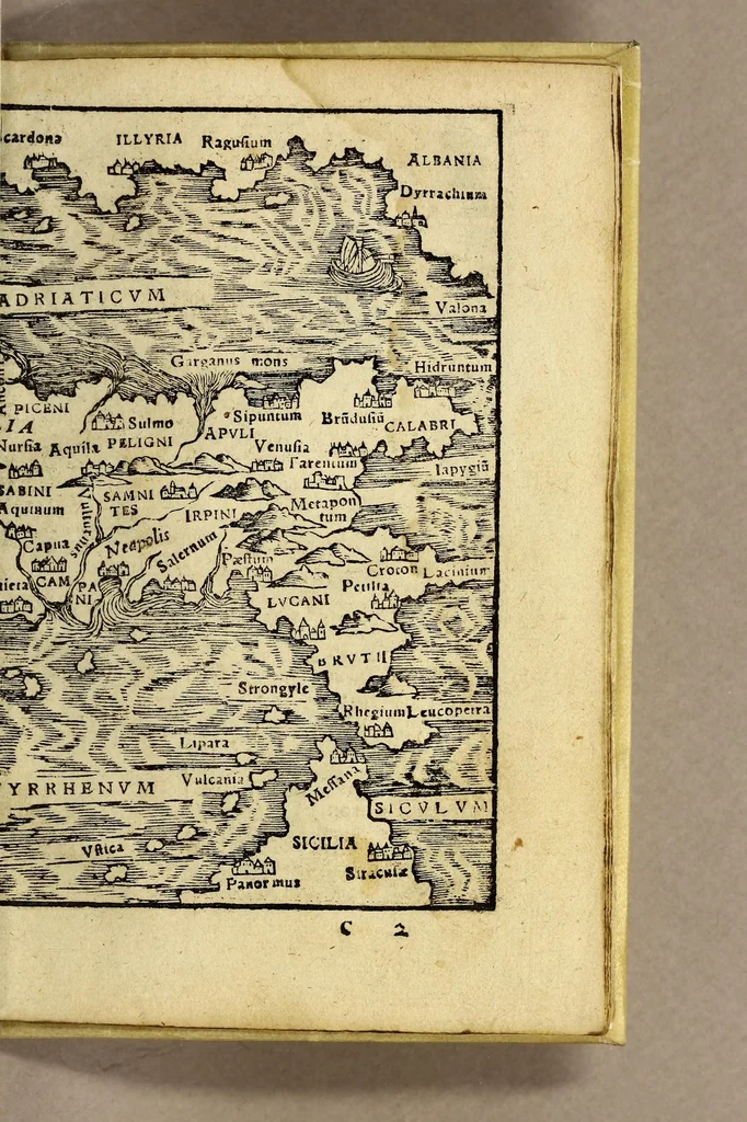 An illustration from Rudimentorum cosmographicorum Ioan. Honteri Coronensis libri III. cum tabellis geographicis elegantissimis. : De uariarum rerum nomenclaturis classes, liber I, 1548, leaf 87