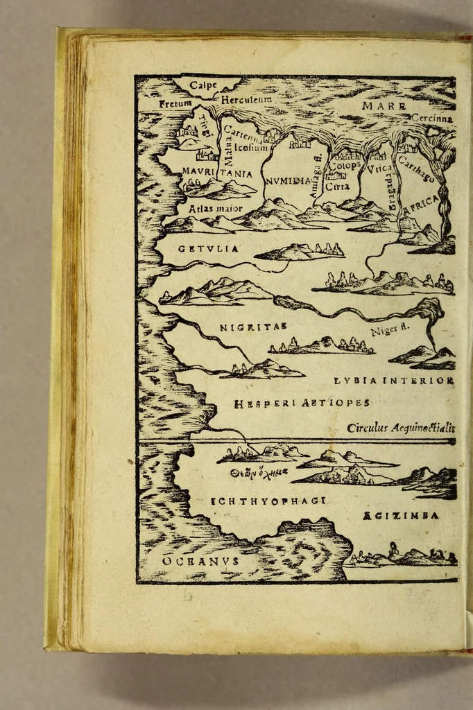 An illustration from Rudimentorum cosmographicorum Ioan. Honteri Coronensis libri III. cum tabellis geographicis elegantissimis. : De uariarum rerum nomenclaturis classes, liber I, 1548, leaf 94