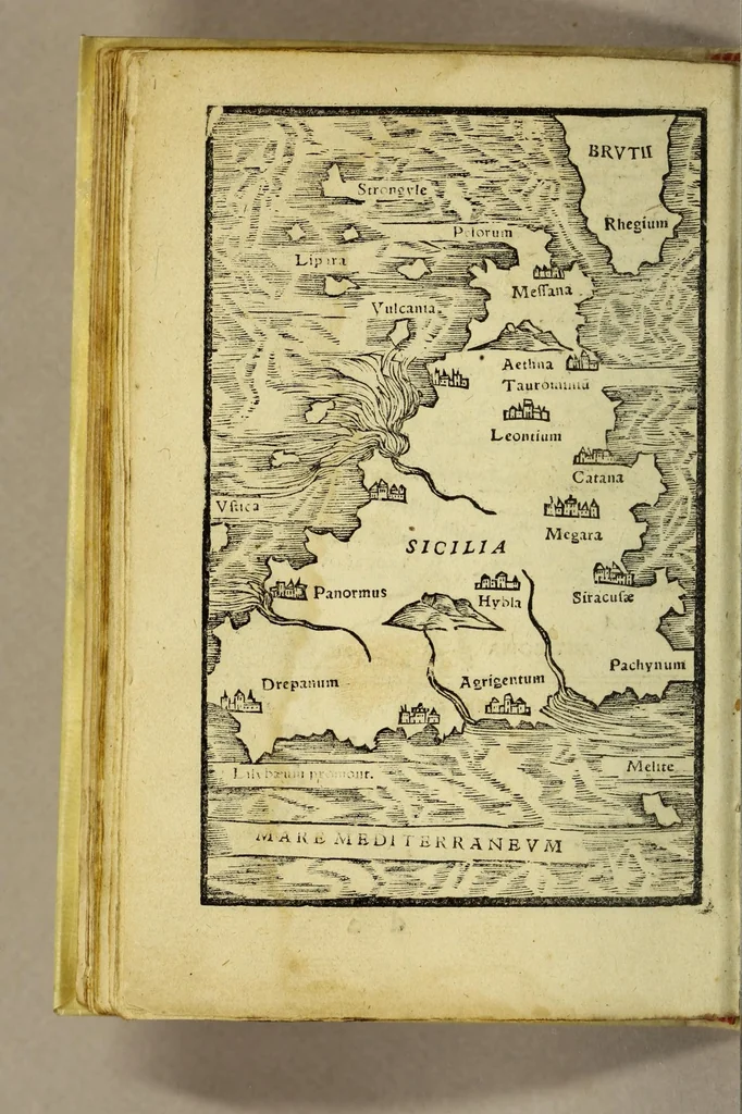 An illustration from Rudimentorum cosmographicorum Ioan. Honteri Coronensis libri III. cum tabellis geographicis elegantissimis. : De uariarum rerum nomenclaturis classes, liber I, 1548, leaf 96