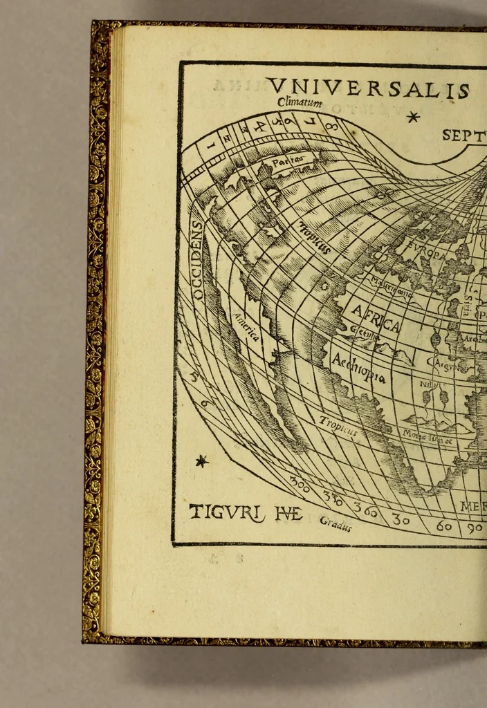 An illustration from Rudimentorum cosmographicorum Ioan. Honteri Coronensis libri III. cum tabellis geographicis elegantissimis. : De uariarum rerum nomenclaturis per classes, liber I, 1552, leaf 72