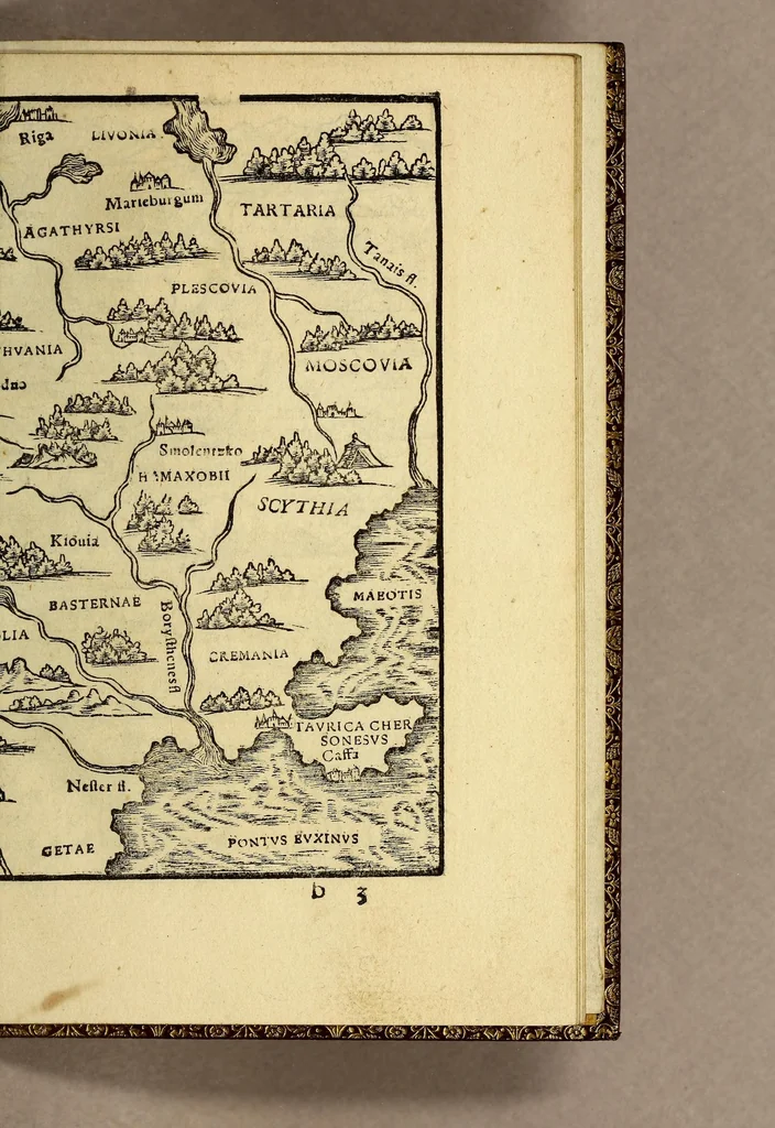 An illustration from Rudimentorum cosmographicorum Ioan. Honteri Coronensis libri III. cum tabellis geographicis elegantissimis. : De uariarum rerum nomenclaturis per classes, liber I, 1552, leaf 81