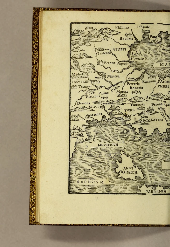 An illustration from Rudimentorum cosmographicorum Ioan. Honteri Coronensis libri III. cum tabellis geographicis elegantissimis. : De uariarum rerum nomenclaturis per classes, liber I, 1552, leaf 86