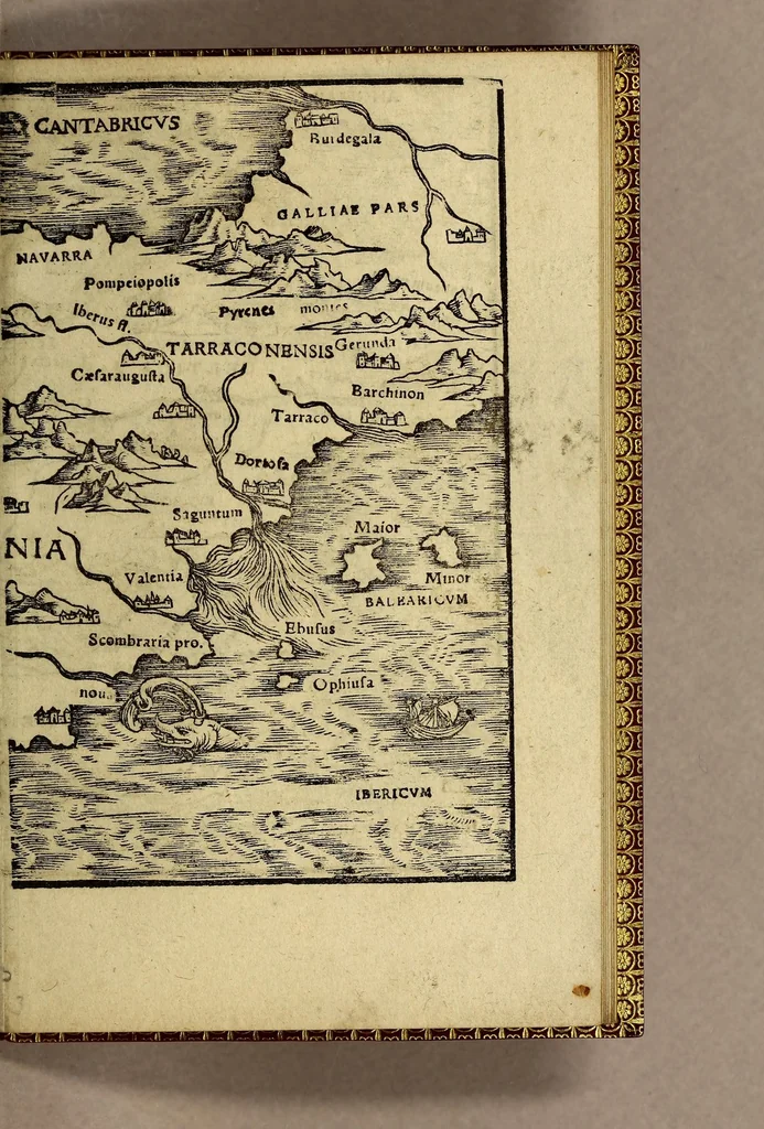 An illustration from Rudimentorum cosmographicorum Ioann. Honteri Coronensis libri III. cum tabellis geographicis elegantissimis. : De uariarum rerum nomenclaturis per classes, liber I, 1549, leaf 77