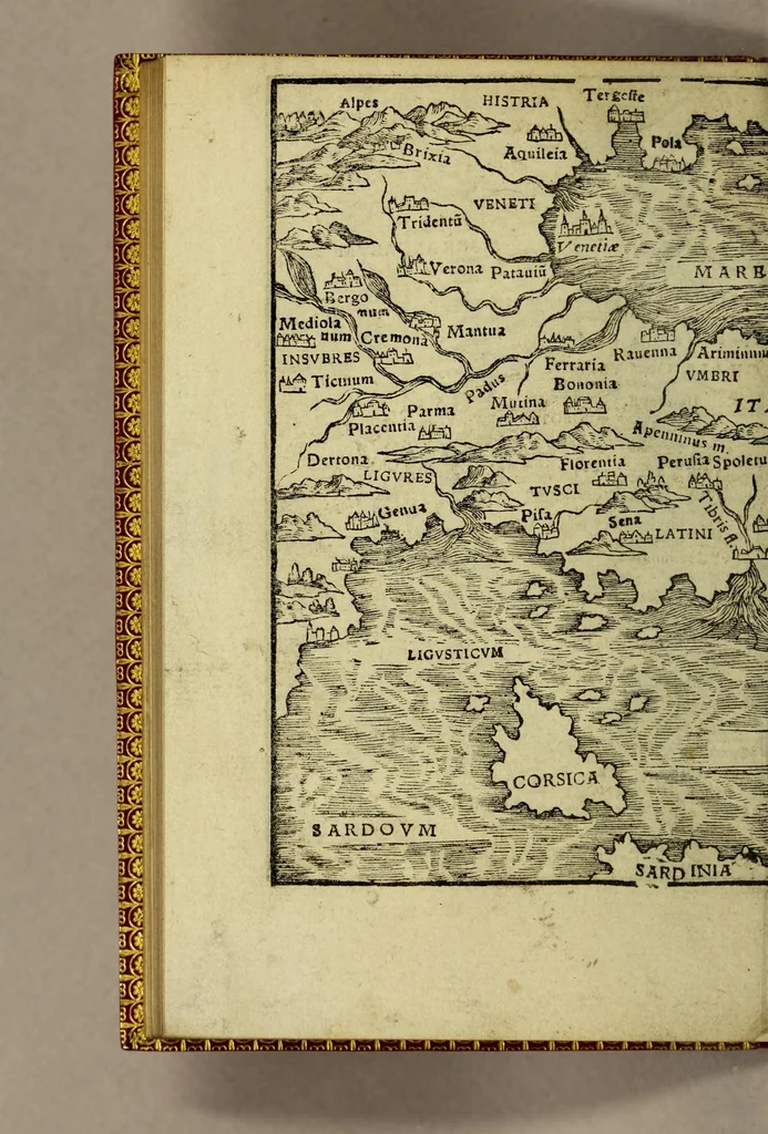 An illustration from Rudimentorum cosmographicorum Ioann. Honteri Coronensis libri III. cum tabellis geographicis elegantissimis. : De uariarum rerum nomenclaturis per classes, liber I, 1549, leaf 88