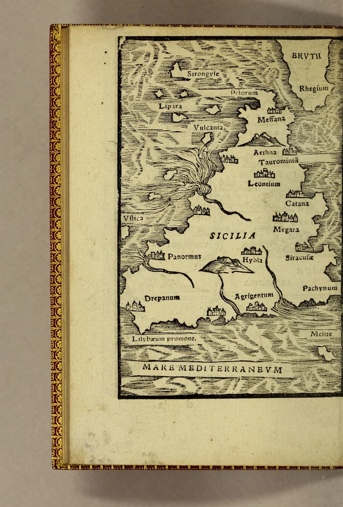 An illustration from Rudimentorum cosmographicorum Ioann. Honteri Coronensis libri III. cum tabellis geographicis elegantissimis. : De uariarum rerum nomenclaturis per classes, liber I, 1549, leaf 98
