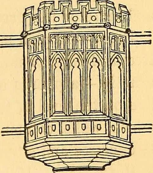 An illustration from The rudiments of architecture and building, for the use of architects, builders, draughtsmen, machinists, engineers, and mechanics, 1872, leaf 310
