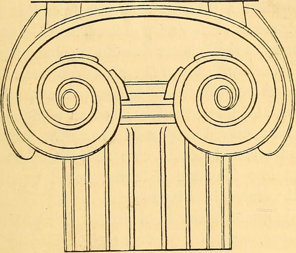 An illustration from The rudiments of architecture and building, for the use of architects, builders, draughtsmen, machinists, engineers, and mechanics, 1872, leaf 34