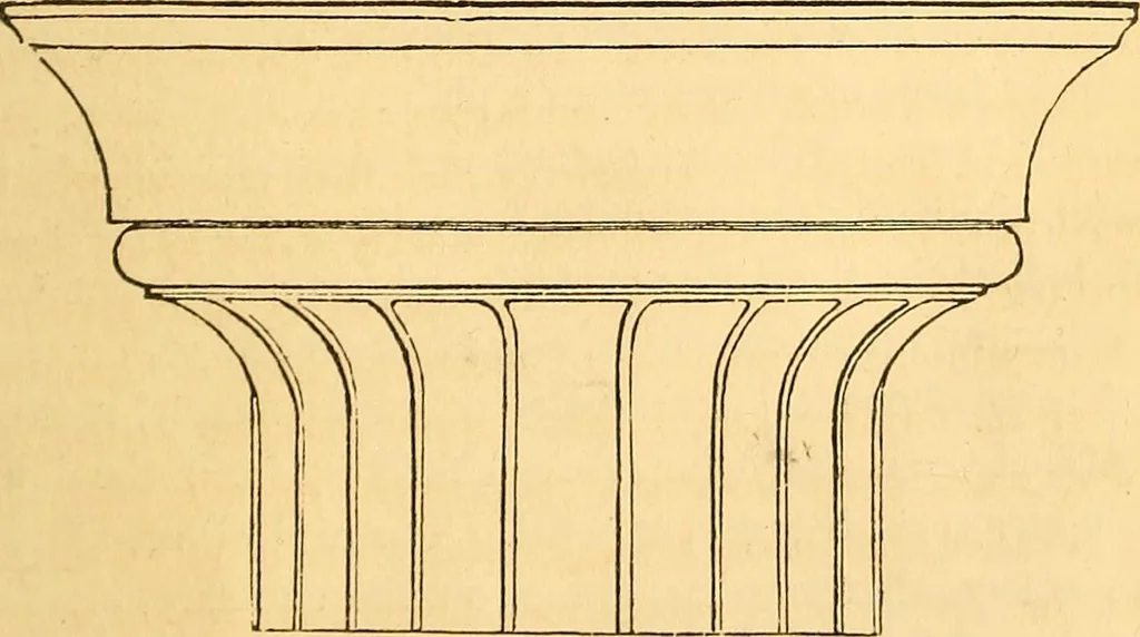 An illustration from The rudiments of architecture and building, for the use of architects, builders, draughtsmen, machinists, engineers, and mechanics, 1872, leaf 34