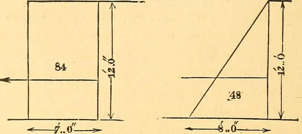 An illustration from The rudiments of architecture and building, for the use of architects, builders, draughtsmen, machinists, engineers, and mechanics, 1872, leaf 345