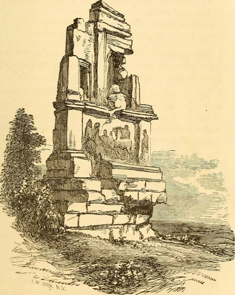 An illustration from The rudiments of architecture and building, for the use of architects, builders, draughtsmen, machinists, engineers, and mechanics, 1872, leaf 434