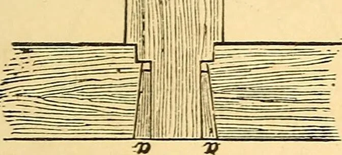 An illustration from The rudiments of architecture and building, for the use of architects, builders, draughtsmen, machinists, engineers, and mechanics, 1872, leaf 438
