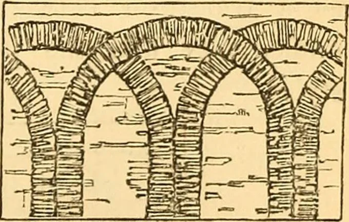 An illustration from The rudiments of architecture and building, for the use of architects, builders, draughtsmen, machinists, engineers, and mechanics, 1872, leaf 82