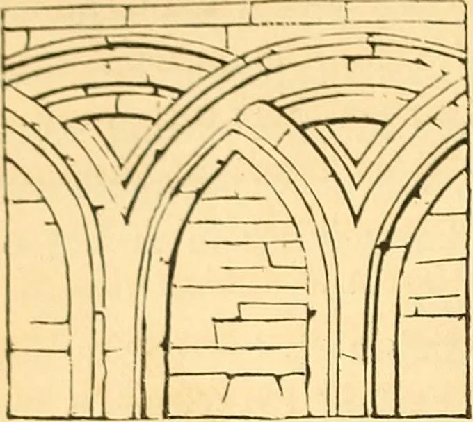 An illustration from The rudiments of architecture and building, for the use of architects, builders, draughtsmen, machinists, engineers, and mechanics, 1872, leaf 83