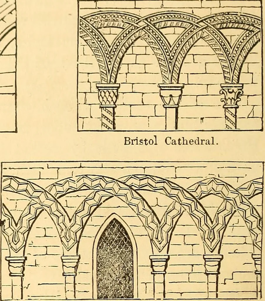 An illustration from The rudiments of architecture and building, for the use of architects, builders, draughtsmen, machinists, engineers, and mechanics, 1872, leaf 83