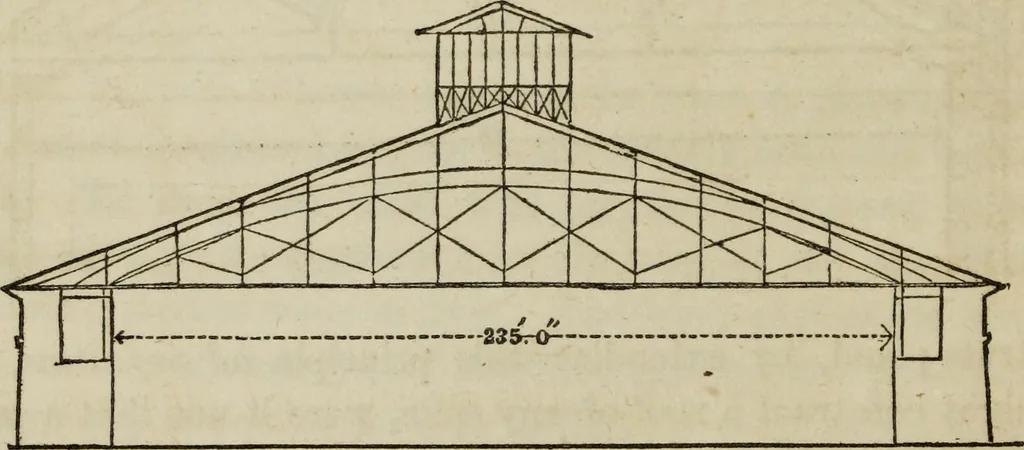 An illustration from Rudiments of the art of building : represented in five sections [...] for the use of architects, builders, draghtsmen, machinists, engineers and mechanics, 1853, leaf 71