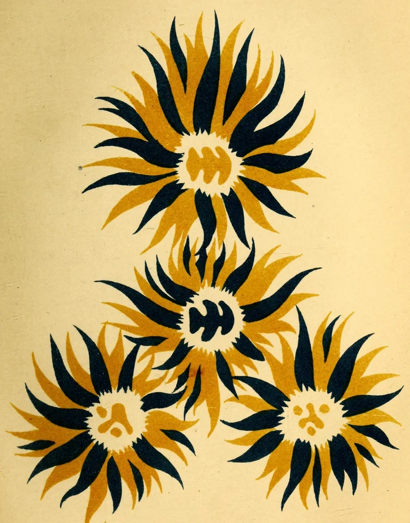 An illustration from The rudiments of colours and of colouring : with the nature of pigments for the use of decorative artists, painters, etc., 1870, leaf 123
