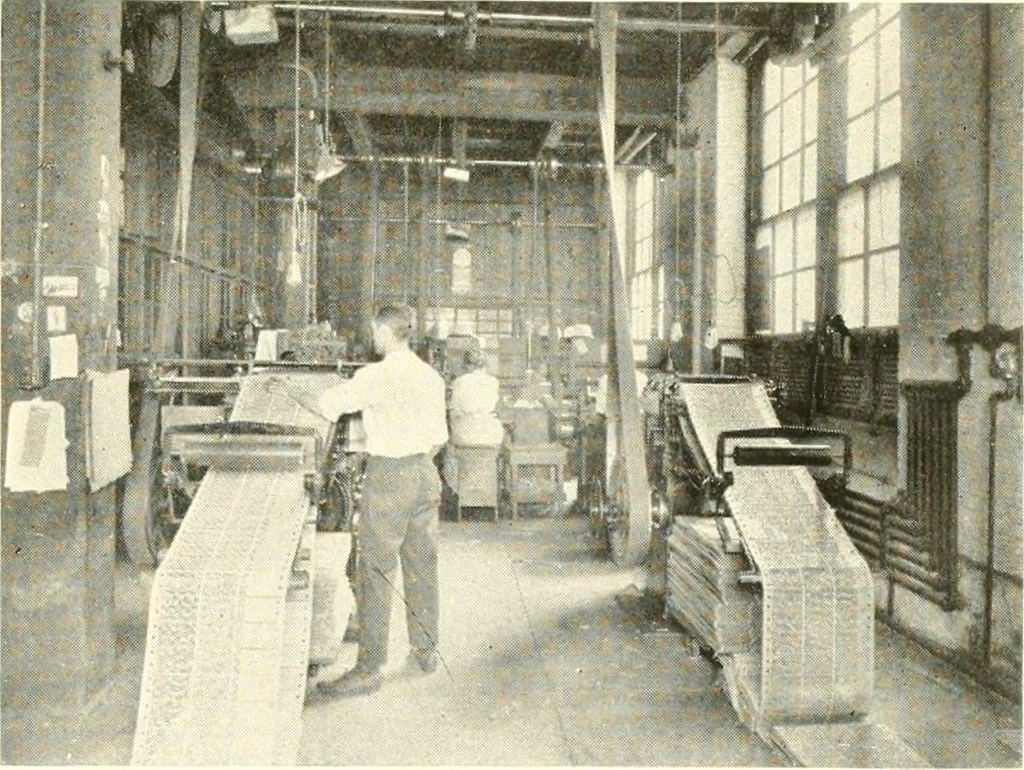 An illustration from The rug and carpet industry of Philadelphia:, 1917, leaf 10