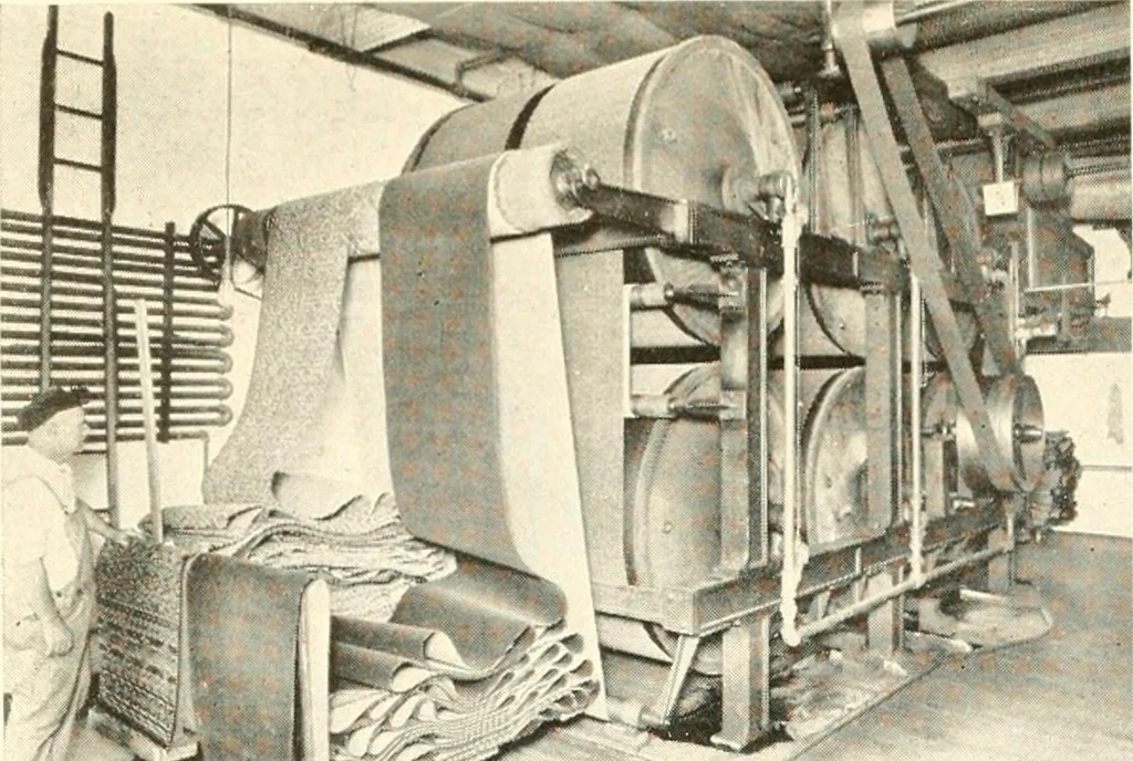 An illustration from The rug and carpet industry of Philadelphia:, 1917, leaf 11