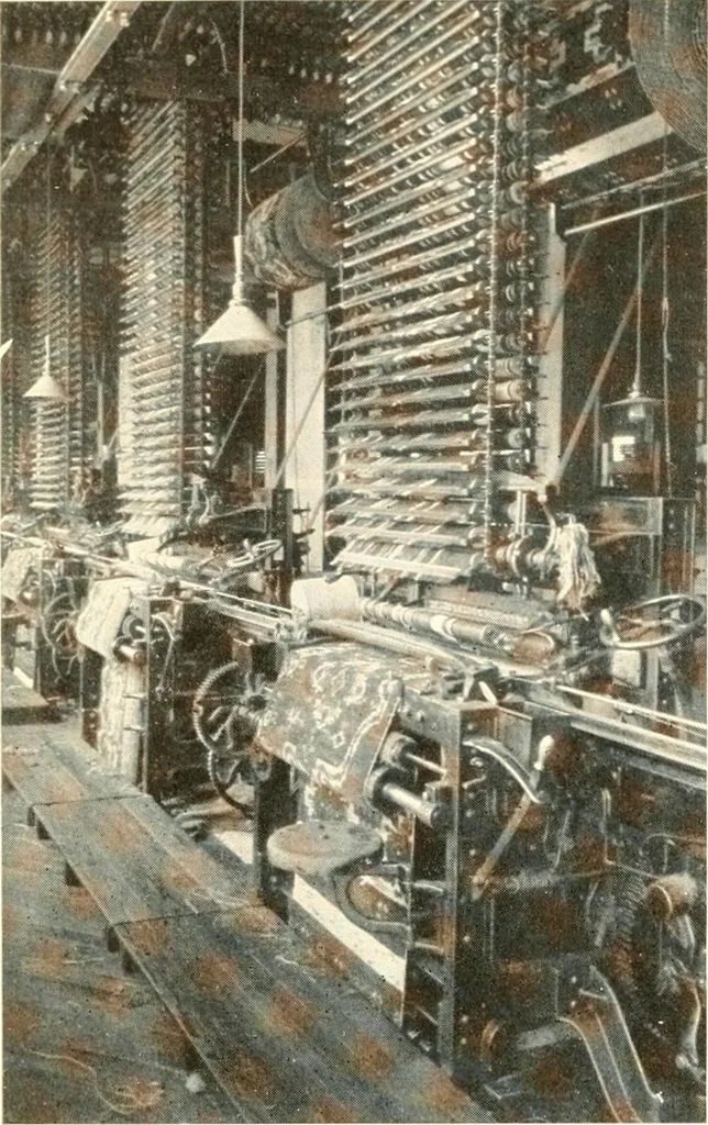 An illustration from The rug and carpet industry of Philadelphia:, 1917, leaf 15