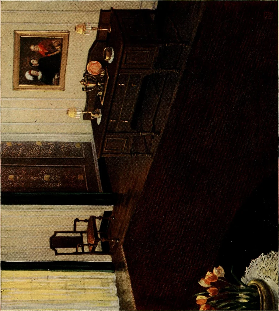 An illustration from Rug and the color scheme., 1917, leaf 15
