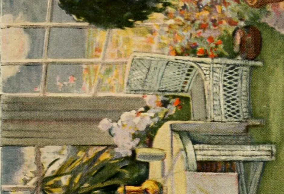 An illustration from Rug and the color scheme., 1917, leaf 8