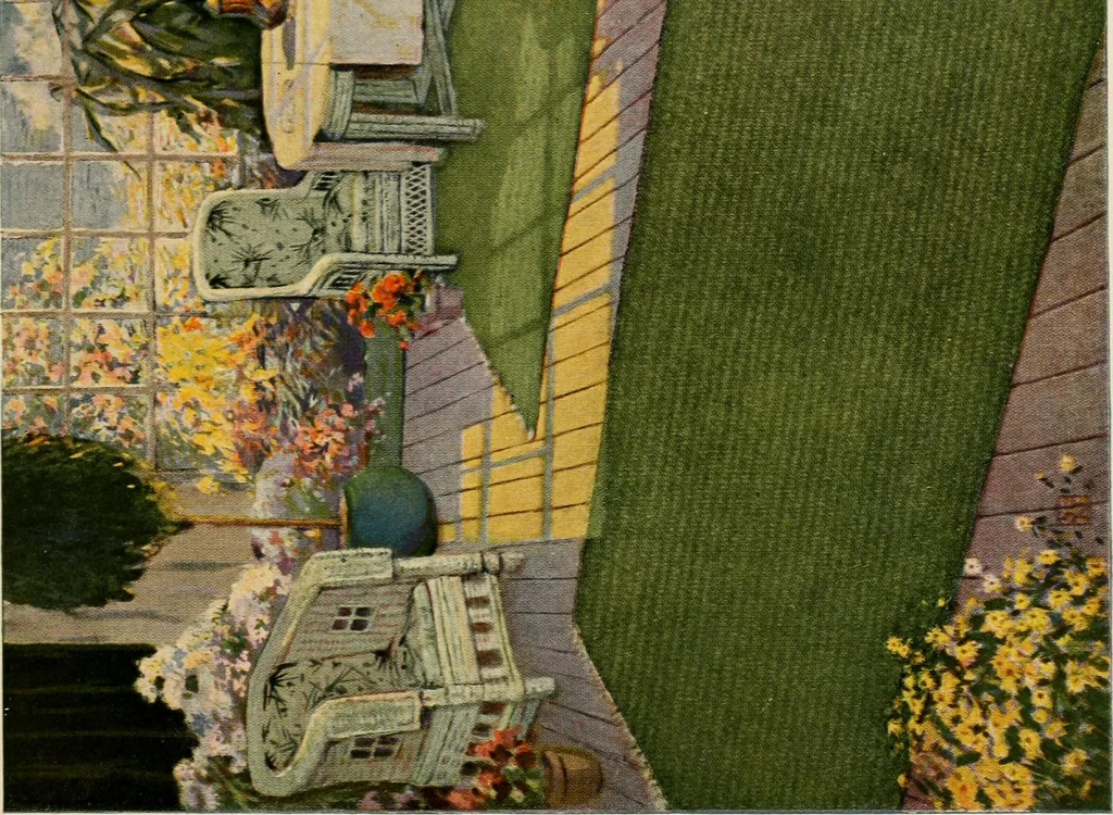 An illustration from Rug and the color scheme., 1917, leaf 8