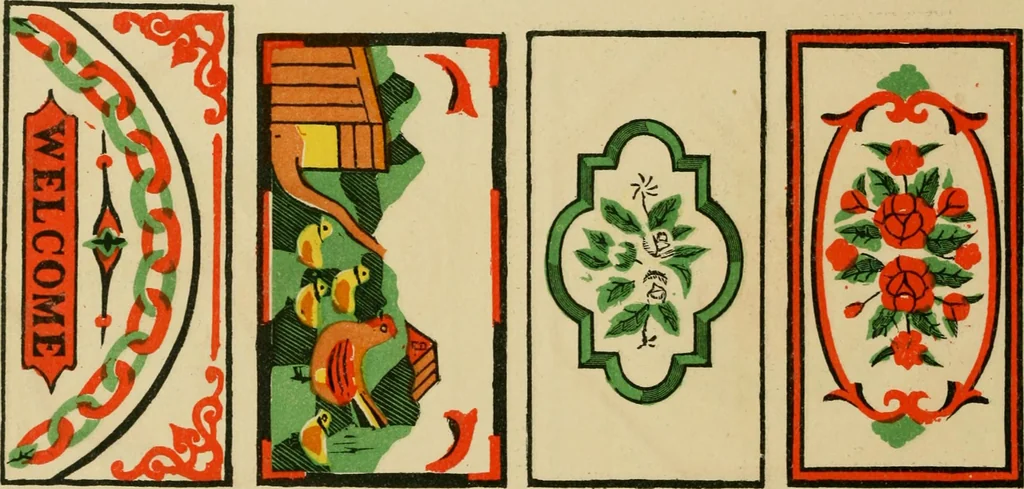 An illustration from Rug patterns., 1889, leaf 11