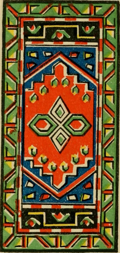 An illustration from Rug patterns., 1889, leaf 15